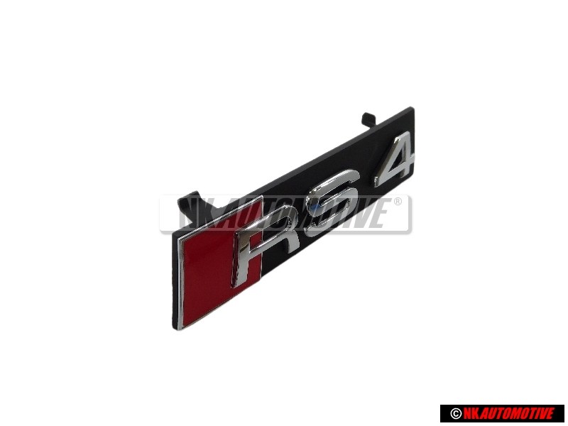 Audi Original RS4 Vorne Kühlergrill Emblem Schriftzug - 8K0853736D 2ZZ