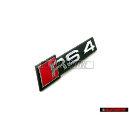 Audi Original RS4 Vorne Kühlergrill Emblem Schriftzug - 8W0853736C 2ZZ