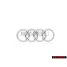 Audi Original Ringe Hinten Schriftzug Emblem Logo Zeichen Chrom - 8V4853742 2ZZ