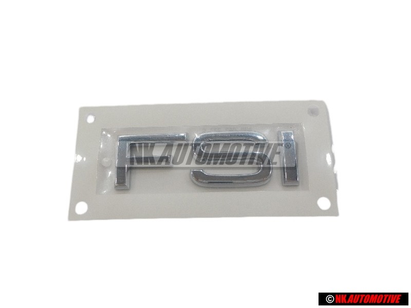Audi Original FSI Hinten Schriftzug Emblem Logo Chrom - 4H0853737C 2ZZ