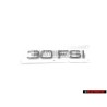 Audi Original 30 FSI Hinten Schriftzug Emblem Logo Chrom - 4H0853744 2ZZ