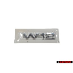 Audi Original W12 Hinten Schriftzug Emblem Logo Chrom - 4H0853743B 2ZZ
