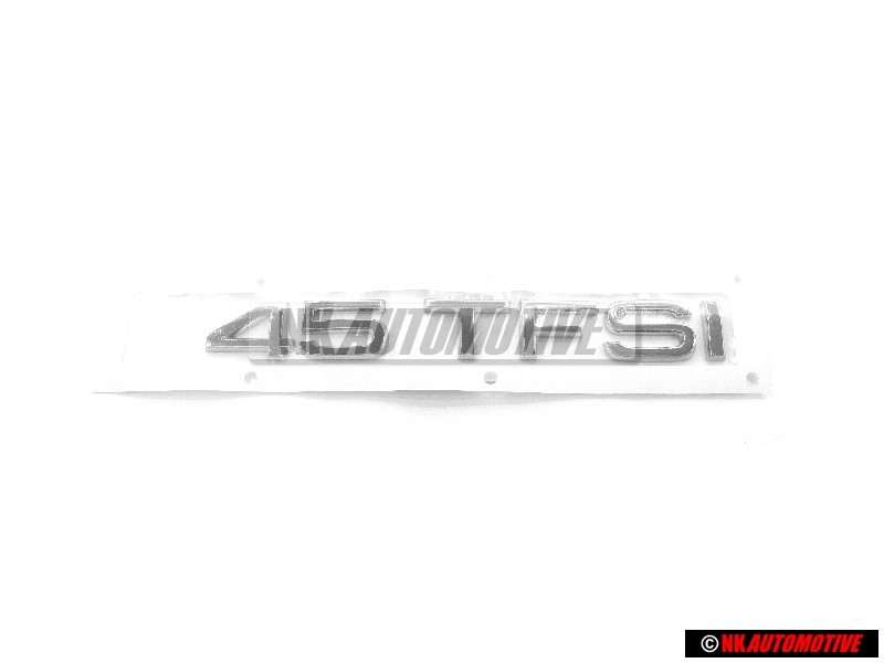 Audi Original 45 TFSI Hinten Schriftzug Emblem Logo Chrom - 4H0853744A 2ZZ
