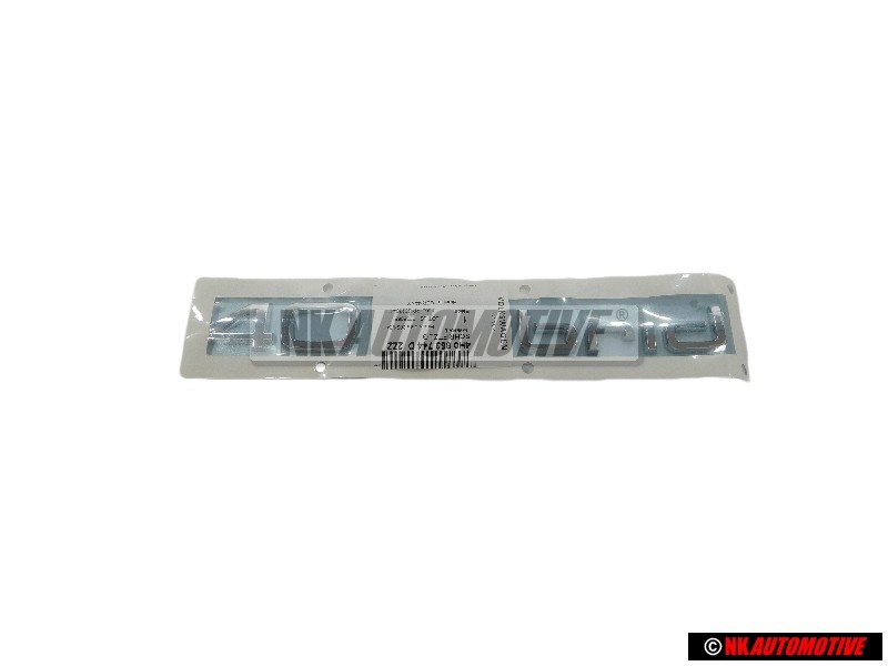 Audi Original 40 HYBRID Hinten Schriftzug Emblem Logo Chrom - 4H0853744D 2ZZ