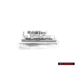 Audi Original QUATTRO Hinten Schriftzug Emblem Logo Chrom - 4H0853737 2ZZ