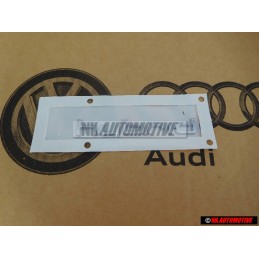 Audi Original HYBRID Seite Schriftzug Emblem Logo Chrom - 8R0853601 2ZZ