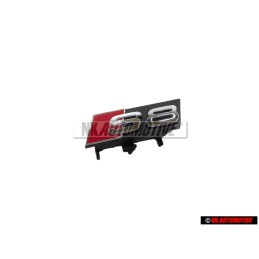 Audi Original S8 Vorne Kühlergrill Emblem Schriftzug - 4H0853740A