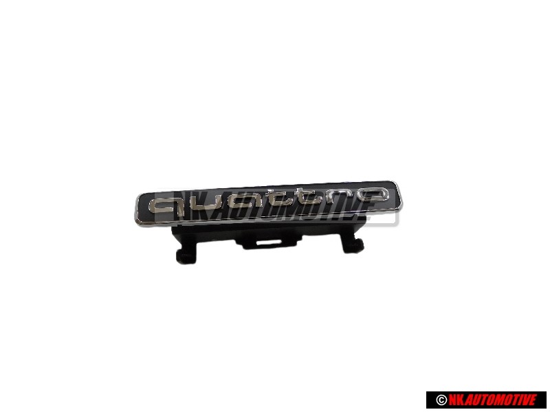 Audi Original QUATTRO Vorne Kühlergrill Emblem Schriftzug - 4N0853736 2ZZ