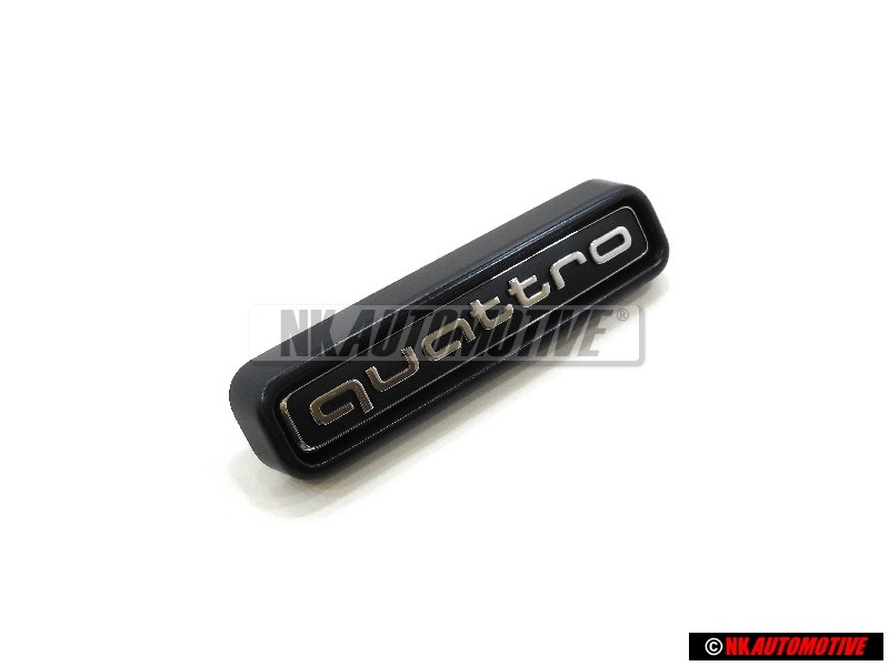 Audi Original QUATTRO Vorne Kühlergrill Emblem Schriftzug - 4N0853736A 2ZZ