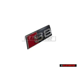 Audi Original S8 Vorne Kühlergrill Emblem Schriftzug - 4N0853736B 2ZZ