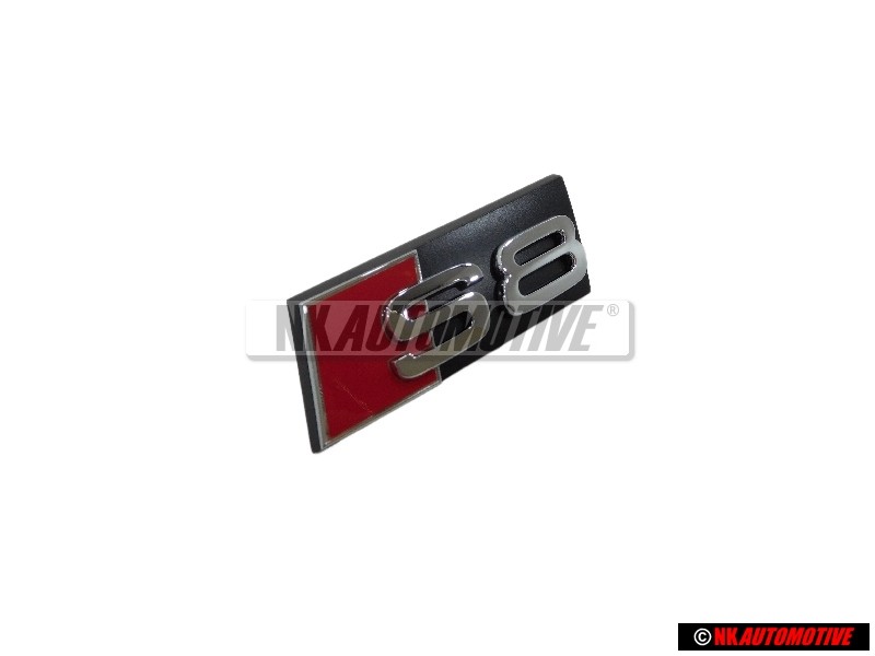 Audi Original S8 Vorne Kühlergrill Emblem Schriftzug - 4N0853736B 2ZZ