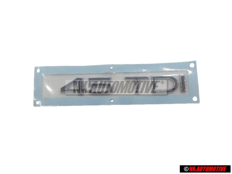 Audi Original 45 TDI Hinten Schriftzug Emblem Logo Chrom - 4G0853744D 2ZZ