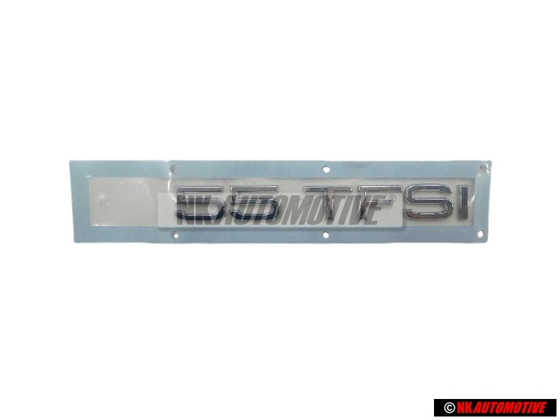 Audi Original 55 TFSI Hinten Schriftzug Emblem Logo Chrom - 4G8853744 2ZZ
