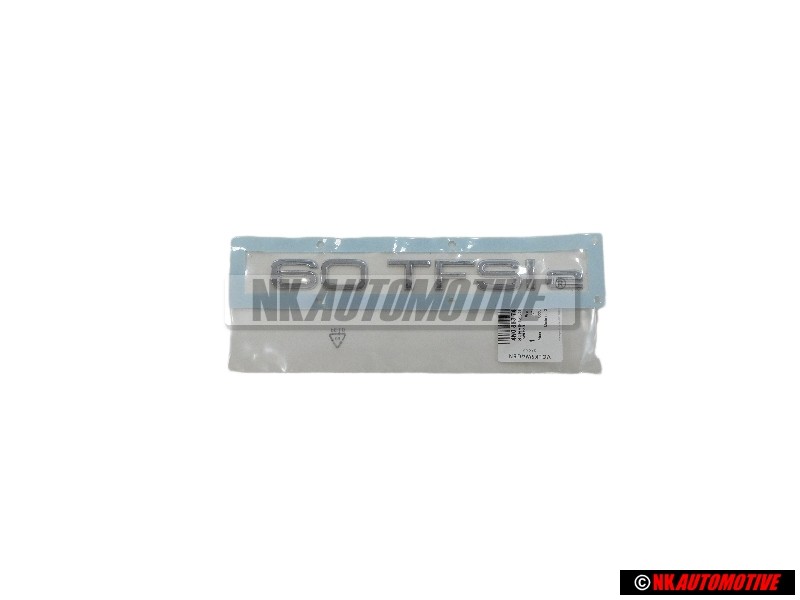Audi Original 60 TFSI E Hinten Schriftzug Emblem Logo Chrom - 4N0853744E 2ZZ