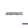 Audi Original HORCH Hinten Schriftzug Emblem Logo Chrom - 4N5853601 2ZZ