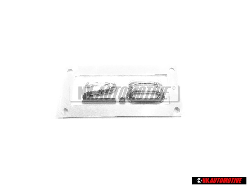 Audi Original 2.8 Hinten Schriftzug Emblem Logo Chrom - 4F0853743L 2ZZ