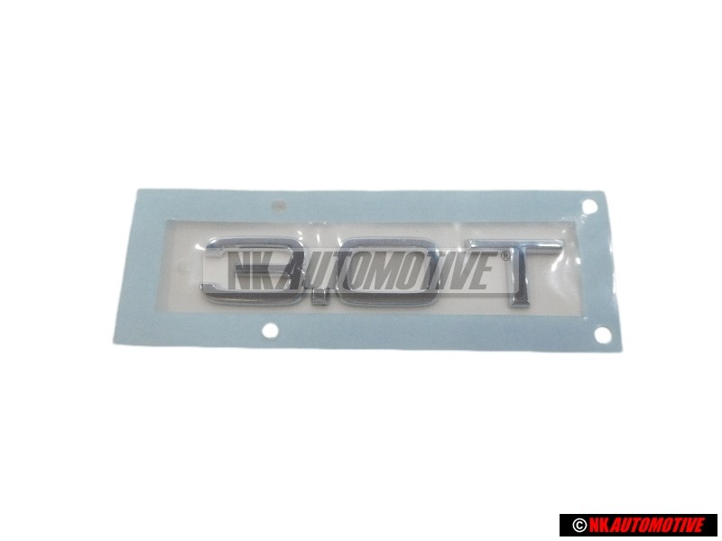 Audi Original 3.0T Hinten Schriftzug Emblem Logo Chrom - 4F0853743P 2ZZ