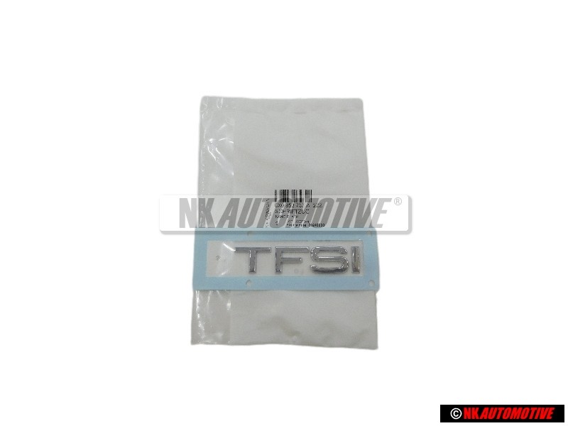 Audi Original TFSI Hinten Schriftzug Emblem Logo Chrom - 8X0853737A 2ZZ