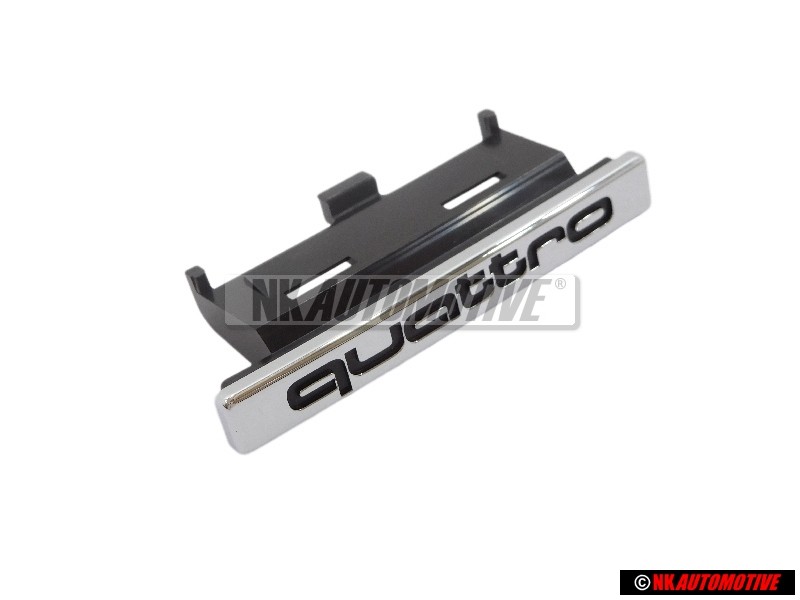 Audi Original QUATTRO Vorne Kühlergrill Emblem Schriftzug - 4G0853736 2ZZ
