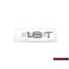 Audi Original 1.8T Hinten Schriftzug Emblem Logo Chrom - 8H0853743B 2ZZ