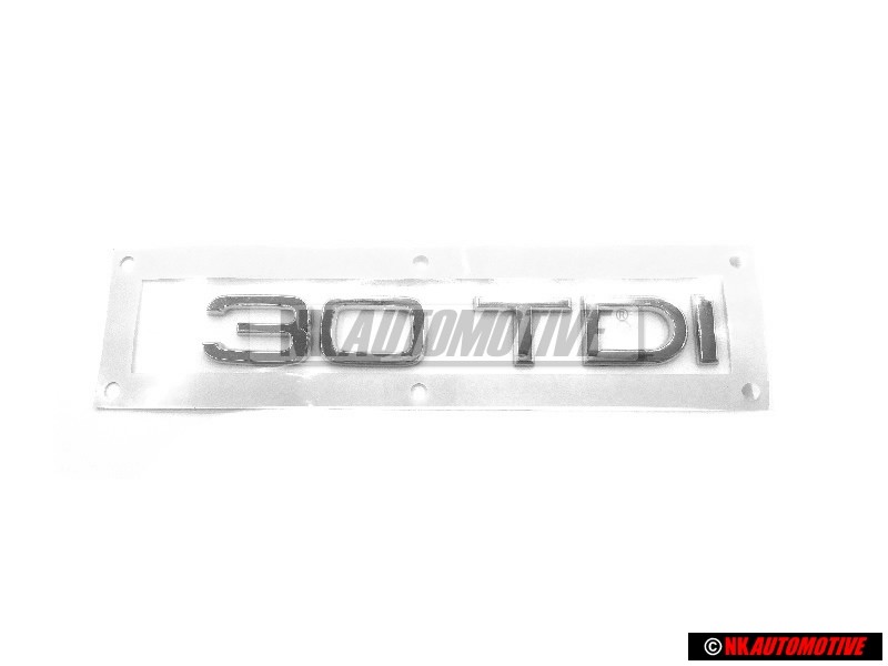 Audi Original 30 TDI Hinten Schriftzug Emblem Logo Chrom - 8K0853744C 2ZZ