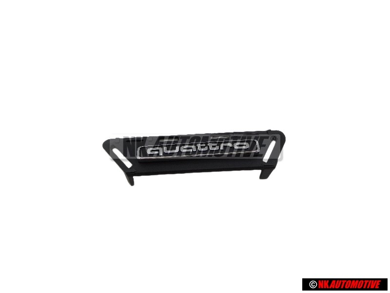 Audi Original QUATTRO Vorne Kühlergrill Emblem Schriftzug - 4K0853736F 2ZZ