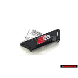 Audi Original S Vorne Kühlergrill Emblem Schriftzug - 4K0853736G 2ZZ