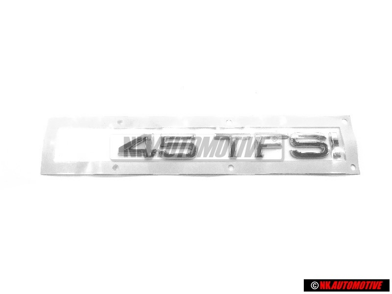 Audi Original 45 TFSI Hinten Schriftzug Emblem Logo Chrom - 8J0853744 2ZZ