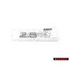 Audi Original 2.5 TDI Hinten Schriftzug Emblem Logo Chrom - 8H0853743F 2ZZ