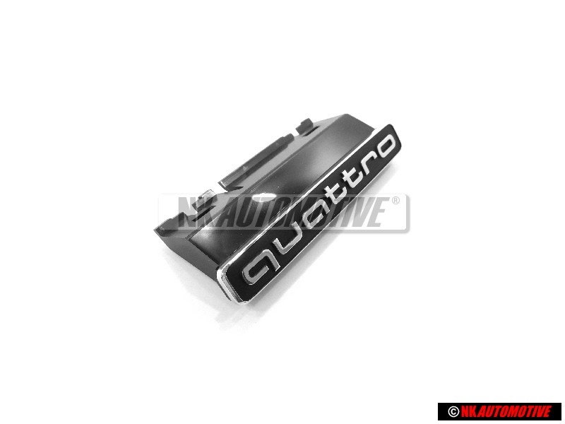 Audi Original QUATTRO Vorne Kühlergrill Emblem Schriftzug - 8W0853736 2ZZ