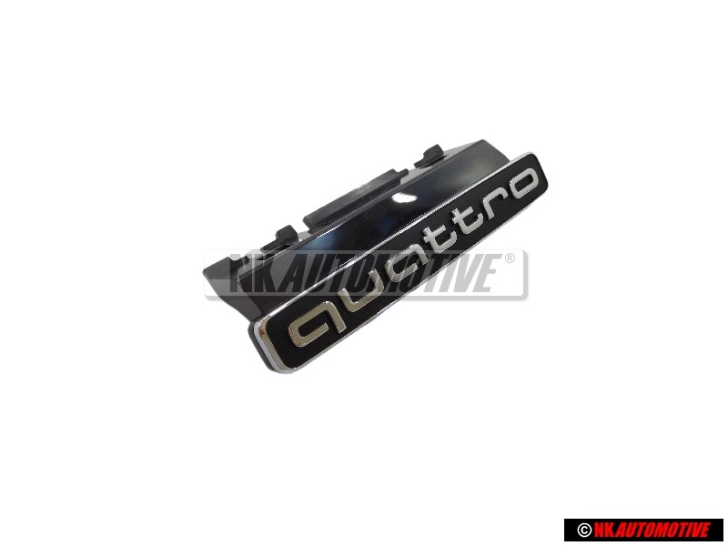 Audi Original QUATTRO Vorne Kühlergrill Emblem Schriftzug - 8W0853736B 2ZZ