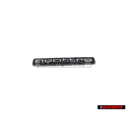 Audi Original QUATTRO Vorne Kühlergrill Emblem Schriftzug - 8W9853736 2ZZ