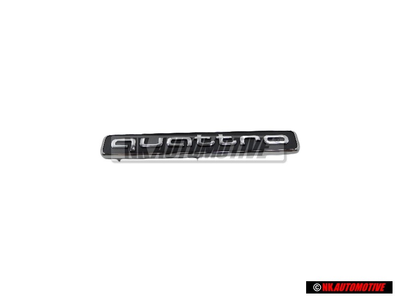 Audi Original QUATTRO Vorne Kühlergrill Emblem Schriftzug - 8W9853736 2ZZ