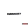 Audi Original QUATTRO Vorne Kühlergrill Emblem Schriftzug - 8W9853736 2ZZ