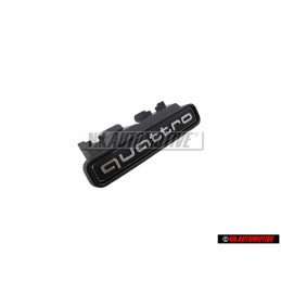 Audi Original QUATTRO Vorne Kühlergrill Emblem Schriftzug - 8W0853736D 2ZZ