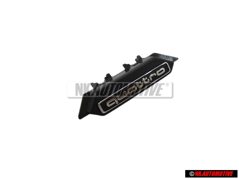 Audi Original QUATTRO Vorne Kühlergrill Emblem Schriftzug - 8W0853736E 2ZZ