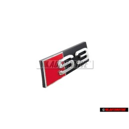 Audi Original S3 Vorne Kühlergrill Emblem Schriftzug - 8P0853736A 2ZZ