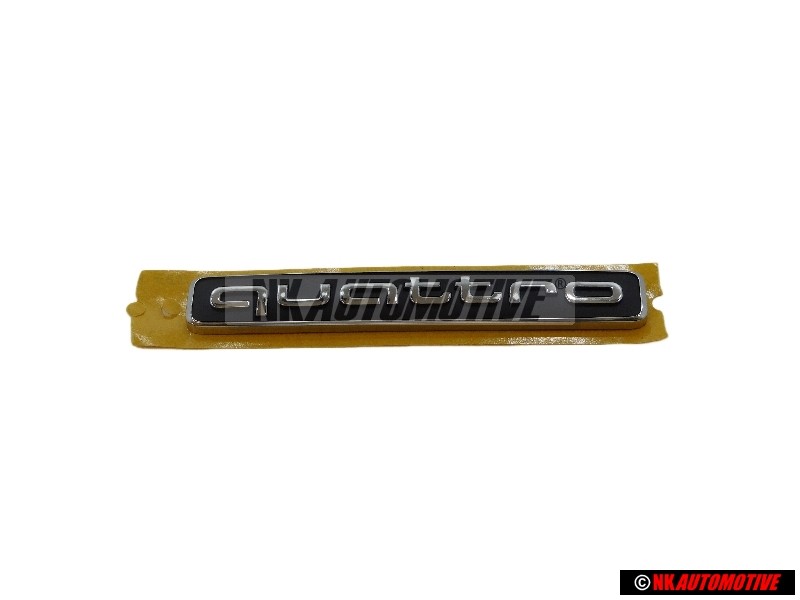 Audi Original QUATTRO Hinten Schriftzug Emblem Logo - 8W9853737 2ZZ