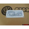 Audi Original Q8 Hinten Schriftzug Emblem Logo Chrom - 4M8853741A 2ZZ