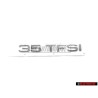 Audi Original 35 TFSI Hinten Schriftzug Emblem Logo Chrom - 8U0853744