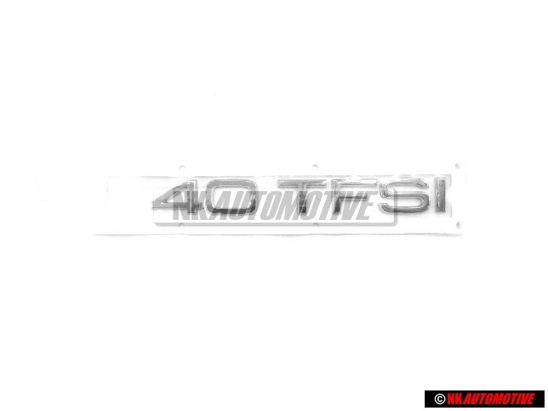 Audi Original 40 TFSI Hinten Schriftzug Emblem Logo Chrom - 8U0853744A