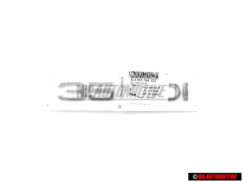 Audi Original 35 TDI Hinten Schriftzug Emblem Logo Chrom - 4L0853744 2ZZ