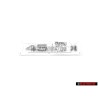 Audi Original 45 TDI Hinten Schriftzug Emblem Logo Chrom - 4H0853744E 2ZZ