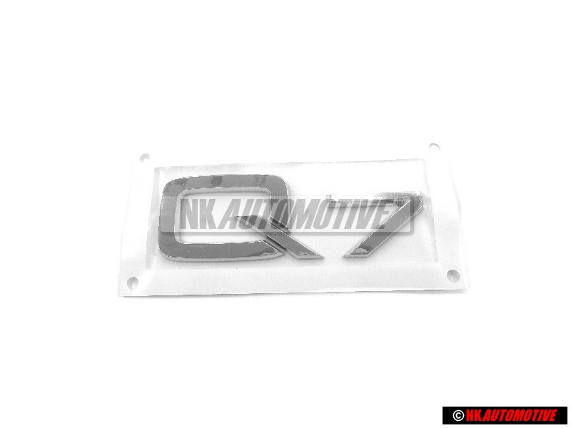Audi Original Q7 Hinten Schriftzug Emblem Logo Chrom - 4M0853741 2ZZ