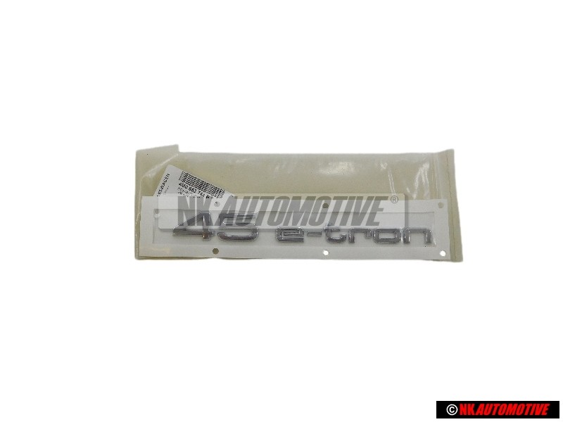 Audi Original 45 E-TRON Hinten Schriftzug Emblem Logo Chrom - 4M0853744B 2ZZ