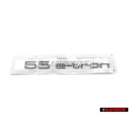 Audi Original 55 E-TRON Hinten Schriftzug Emblem Logo Chrom - 4K0853744 2ZZ