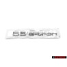 Audi Original 55 E-TRON Hinten Schriftzug Emblem Logo Chrom - 4K0853744 2ZZ