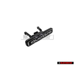 Audi Original QUATTRO Vorne Kühlergrill Emblem Schriftzug - 8R0853736C 2ZZ