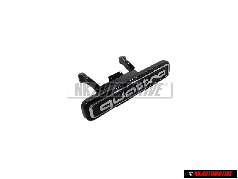 Audi Original QUATTRO Vorne Kühlergrill Emblem Schriftzug - 8R0853736C 2ZZ