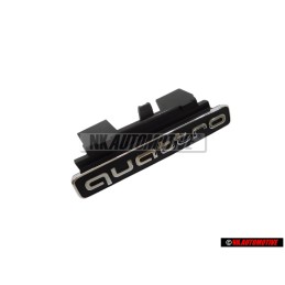 Audi Original QUATTRO Vorne Kühlergrill Emblem Schriftzug - 8R0853736E 3FZ